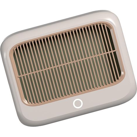 Chauffage Électrique Silencieux 1200W Chauffage Rapide pour Bureau Domestique Petit Espace avec Thermostat et Protection Surchauffe (1/5)