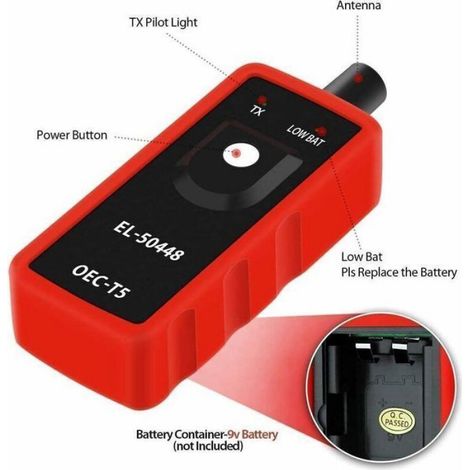 Outil Réapprentissage TPMS - Réinitialisation Capteurs Pression Pneus - Pour Véhicules GM et Opel - 1 Pièce (1/4)