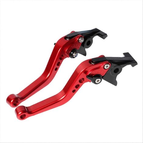 Palanca de cambio de marchas y freno para motocicleta, fabricada en aluminio CNC, compatible con YZF R1, R3, R6, R25 y R125. (1/5)
