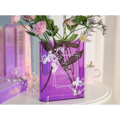 JARRON ACRILICO READ & BLOOM