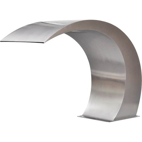Fontaine cascade de piscine Acier inoxydable 45 x 30 x 60 cm CFW746098 (1/5)