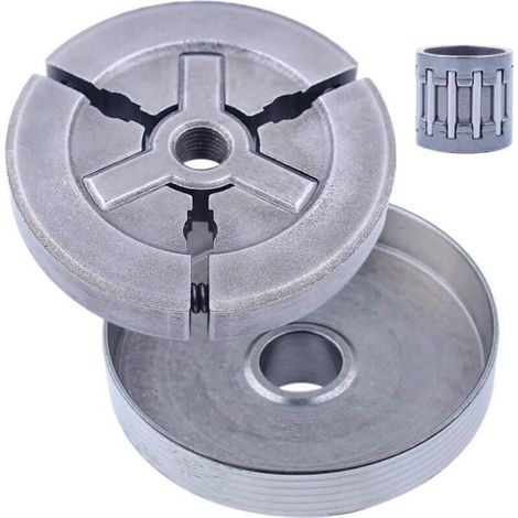 .325\'\"Kit de tambour d\'embrayage 7T avec roulement à aiguille pour 4500 5200 5800 45cc 52cc 58cc pièces de tronçonneuse