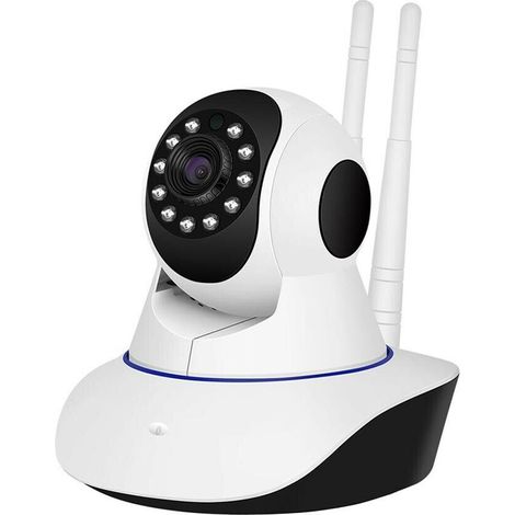 Telecamera Hd 1080p Wifi Ip Camera Microfono Ir Motorizzata Rete Lan Internet (1/4)