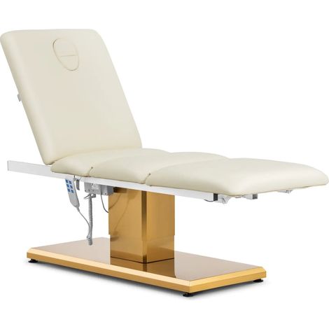 Poltrona estetica 300 watt 150 kg crema oro 140008997