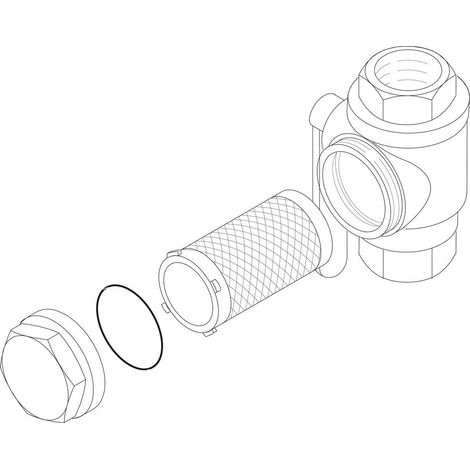 Ersatzteil 8733702114 Filter Kugelhahn DN32 von BOSCH - 8733702114 (1/2)