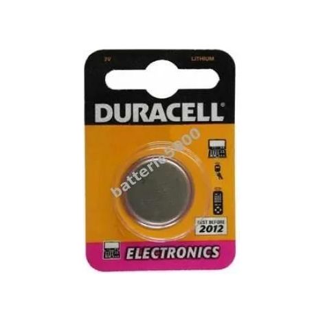 Pile bouton duracell cr1220 lithium 3 volts compacte
