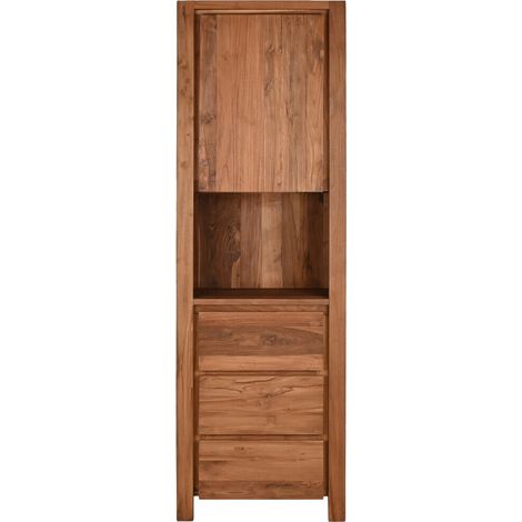 Mueble Teca 60X40X190 Comedor Natural (1/5)
