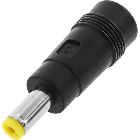 BeMatik - Universal Power Jack Adaptateur 2.1 x 5.5 mm à 1.7 x 4 mm (1/5)
