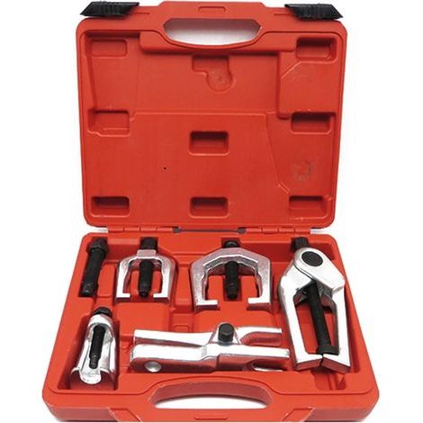 5 pièces Ensemble d'outils de Retrait de rotule séparateur de rotule rotule tirant Bras extracteur Voiture Outils de réparation extracteur de rotule (1/5)