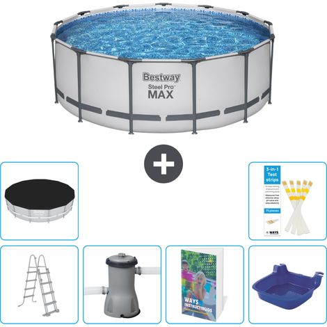 Bestway Steel Pro MAX Rund - 427x84 cm - 7-teilig S662