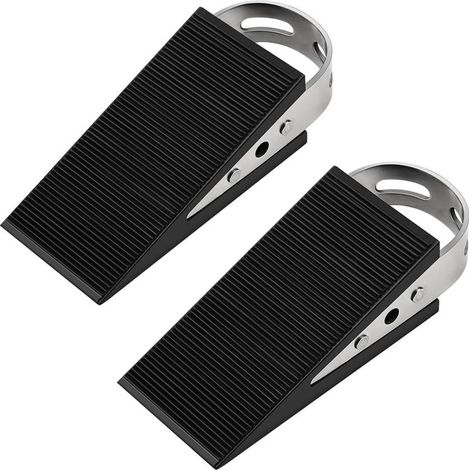 Cale de Porte,2 PCS Cale Porte robustes,Butée de Portes en Caoutchouc Antidérapant pour Une Utilisation en Intérieur (1/5)