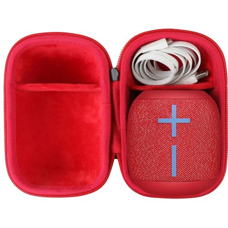 Case for Ultimate Ears UE Wonderboom 4/3/2/1 Bluetooth Speaker  Case Only, Shockproof EVA Case with Wrist Strap for Outdoor Travel (1/5)