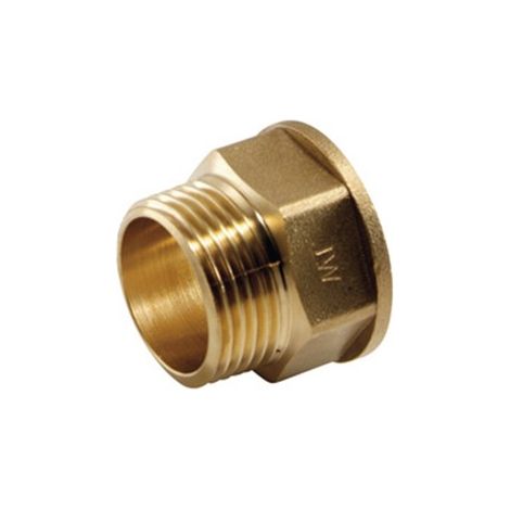 RACCORDO MARSELLA UGUALE OTTONE FILETTATO M-H - 3/4''