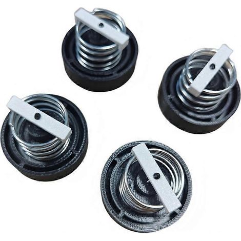 Pieds de platine résistants aux chocs / base anti-vibrations compatibles avec les platines Technics SL-DD20, SL-BD20 et SL-QD33 (1/5)
