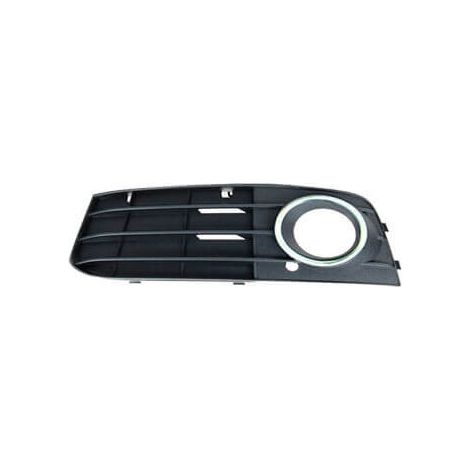 Grille de pare-choc avant gauche noire et chromée Audi A4 4 B8 phase 1 2008-2011