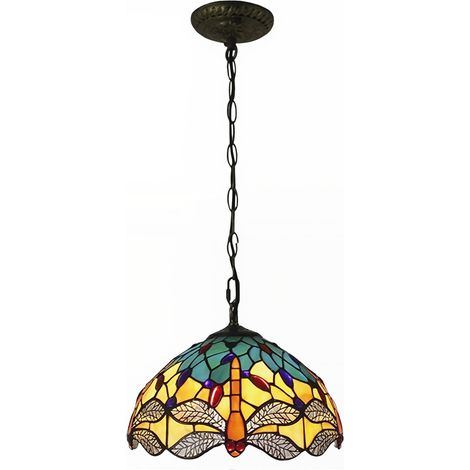 AUTRUCKER 30 cm Luxuriöser europäischer Retro-Kronleuchter, Wohnzimmerlampe, Restaurantlampe, Esszimmerlampe, Café-Bar-Lampe, künstlerische Glaslampe, kreative Barlampe