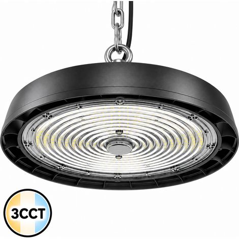 Campana LED Potencia Ajustable 100/150/200W 180Lm/W IP65 3CCT 4000/5000/6000ºK Driver Lifud 1-10V (1/5)