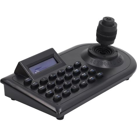 Contrôleur PTZ, Contrôleur de Caméra PTZ Clavier CCTV Outil de Système de sécurité avec Joystick 3D et écran LCD pour la Surveillance de la sécurité Publique, Forte compatibilité (1/5)