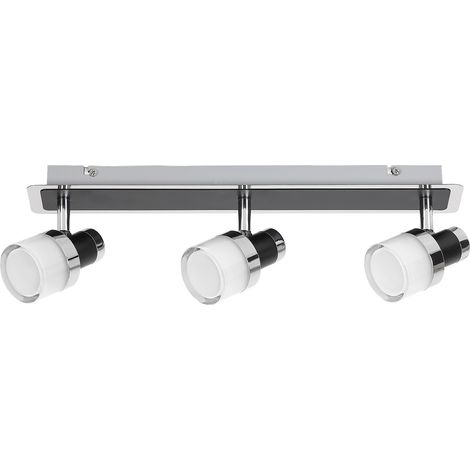 Applique LED salle bain Harold Rabalux 15W noire IP44 (1/4)