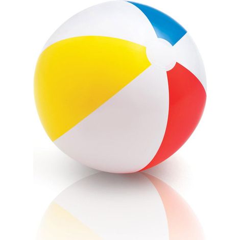 Vierfarbiger mittelgroßer aufblasbarer Wasserball, aufblasbarer Wasserball 59020, aufblasbarer Durchmesser 33CM (1/4)