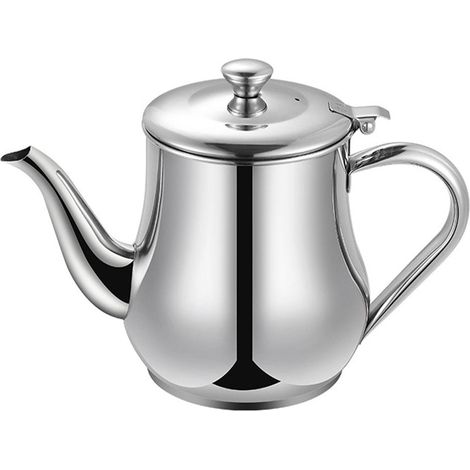Pot À Huile - Acier Inoxydable - Filtre Intégré - Pour Cuisine Domestique - Capacité 950 Ml - 1 Pièce (1/5)