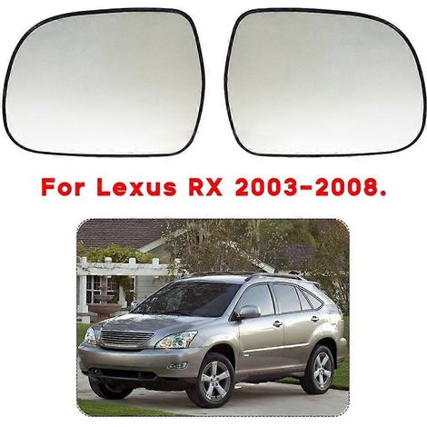 Rétroviseur extérieur chauffant gauche/droite à fixation rapide pour RX 2003-2008 (côté droit)