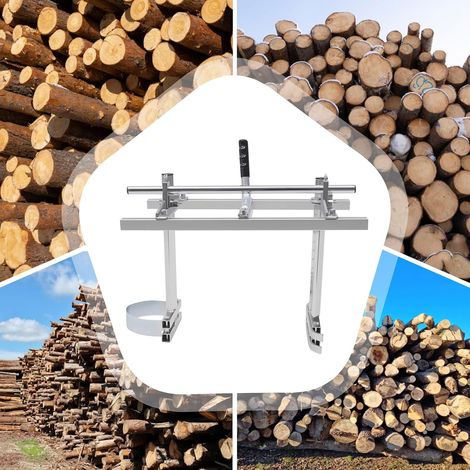 Scierie mobile pour tronçonneuse, tronçonneuse plancher, fraisage, support de tronçonneuse, support de tronçonneuse, support de scie à chaîne mobile pour tronçonneuse, accessoires de (1/5)