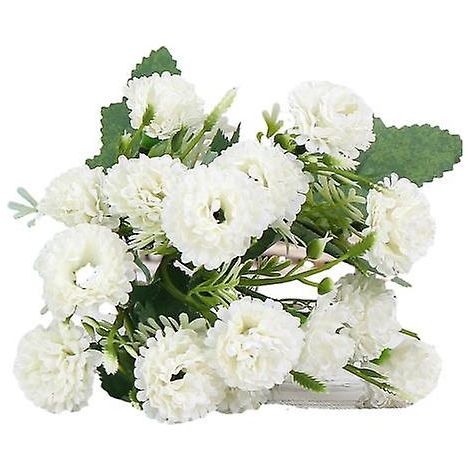 Bouquet de lilas artificiel réaliste, aux couleurs inaltérables, facile d'entretien et idéal pour la décoration intérieure.beige (1/5)
