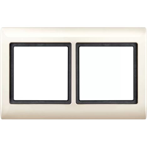 Cadre double MERTEN 400244 AQUADESIGN blanc 400244 400244 (400244)