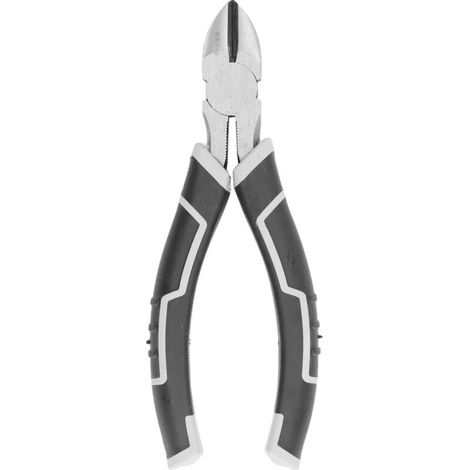 Pince à fil de 6 pouces en alliage d'acier à haute teneur en carbone, poignée ergonomique, coupe diagonale pour électricien (1/5)