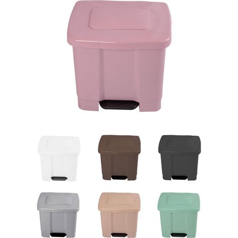 Cubo de Basura para el Reciclaje – Basurero con Pedal 35L con 2 Compartimentos (1/5)