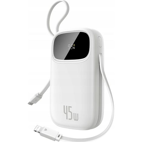 Batería externa Baseus EnerFill FC31 20000 mAh 45W Blanca (6932172695811)