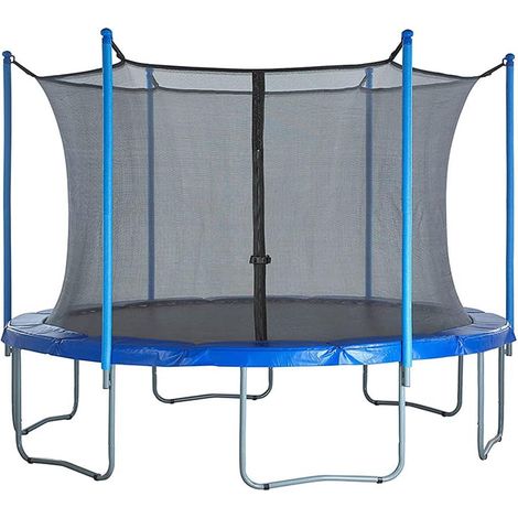 Sicherheitsnetz für Trampolin Ersatznetz Nylon Schutznetz für Trampolin mit Durchmesser 244 cm 6/8" Stangen