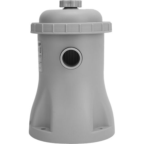 Pompe de filtration électrique pour piscines hors sol, 330 gallons (1250 litres), système de filtration à cartouche, prise américaine 110 V (1/5)