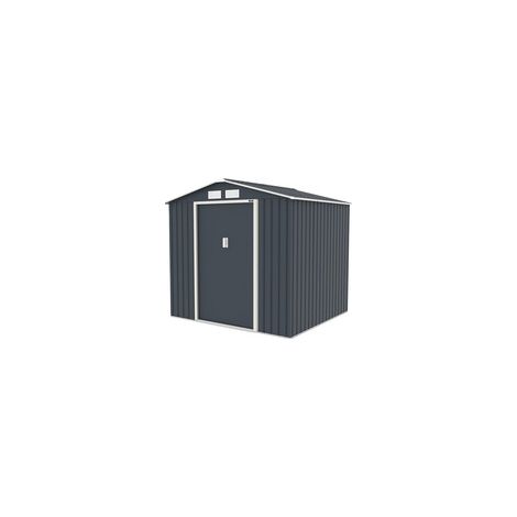 RICOVERO ATTREZZI LAMIERA CM 213X195X195 GRIGIO