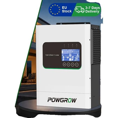 Inversor solar híbrido, doble MPPT, monitorización integrada, SMS-5KW-24V-PO (1/2)
