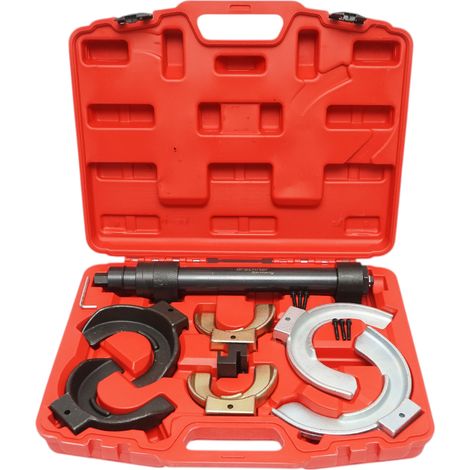 Kit pressa per molle elicoidali per sospensioni auto 75-190 mm Breckner Germany (1/5)