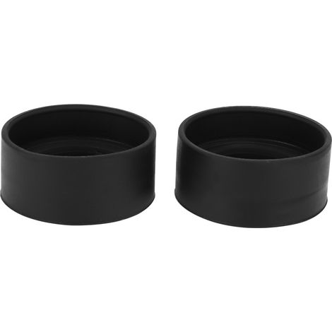 2 Stück 36 mm Durchmesser Gummiokularkappen für Stereomikroskope (Flachwinkel) als Zubehörschutz (1/5)