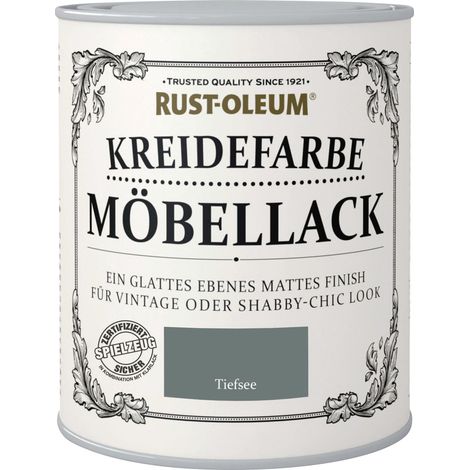 Rust-Oleum Kreidefarbe Möbellack 750 ml tiefsee Innen