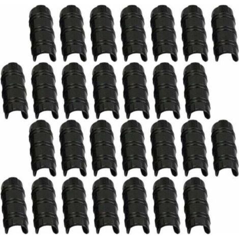 Lot de 30 serre clips 32mm Fixation rapide pour bâches et films Résistants à la déchirure Matériau durable - 30pcs (1/5)