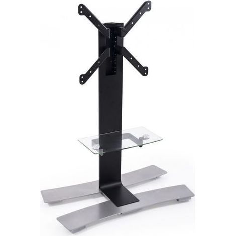 Erard Will 1050L meuble TV noir réglable 106 cm (1/5)