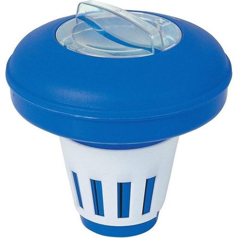 Distributeur De Chlore Flottant Moyen 16,5 Cm Pour Pastilles Dm 7,5 Cm Piscines 58071 (1/5)