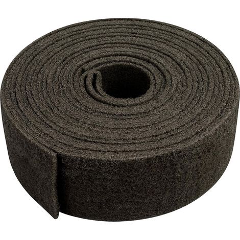 Rouleau Scotch Brite 100x10 m coloris marron grain moyen - 3M