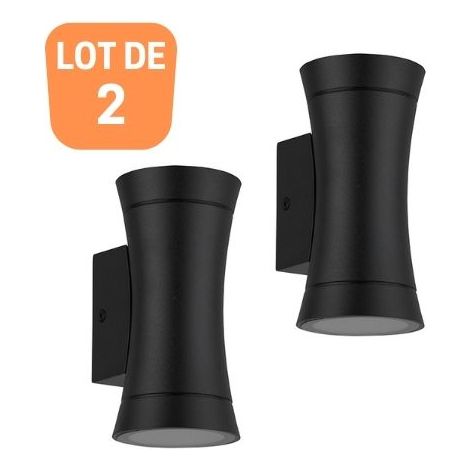 Lot de 2 appliques extérieures MULIER 2x35W GU10