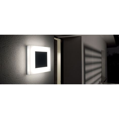 Plafoniera Led 17W 3000K Antracite Art250 Mask Lombardo LL1161043