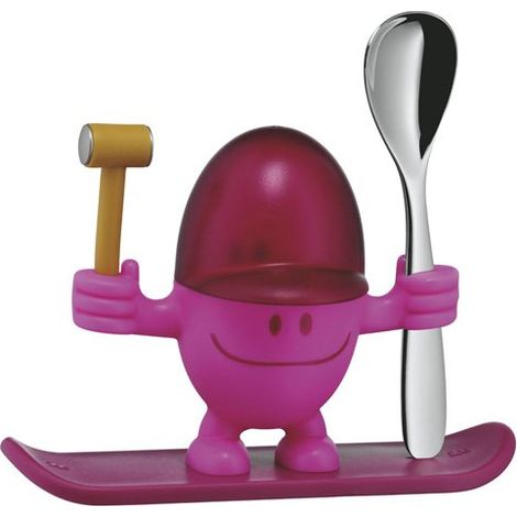 McEgg Eierbecher mit Löffel, Rosa / WMF (1/3)