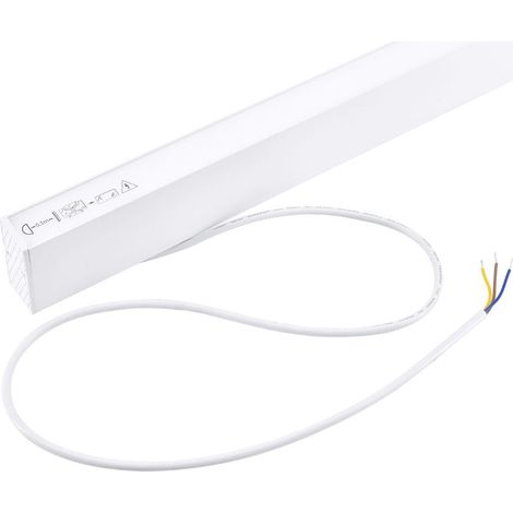 Linéaire Suspendu LED 30W 120cm Blanc - Garantie 5 ans - Blanc Neutre () - SILUMEN (1/5)