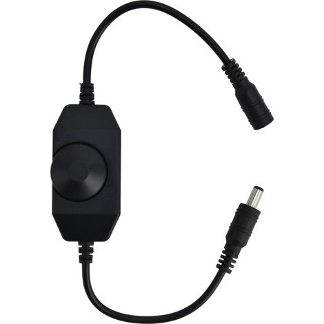 Interruttore dimmer per strisce LED, dimmer resistente e senza sfarfallio per luci a LED, ideale per cucina, soggiorno, camera da letto e corridoio.