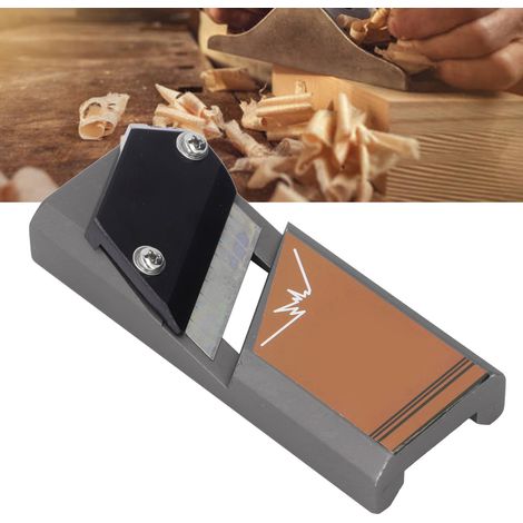Mehrzweck-Anfashobel aus Aluminiumlegierung (Flachhobel + Fasenhobel), Holzbearbeitungshobel, Hobel zum Anfasen und Schneiden von Gipskartonplatten, 45-Grad-Anfaswerkzeug. (1/5)