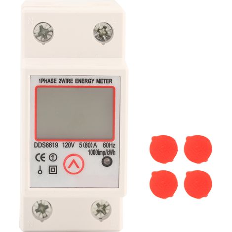 Compteur d'électricité multifonctionnel monophasé numérique de puissance, tension, courant et énergie-AquaForge (1/5)